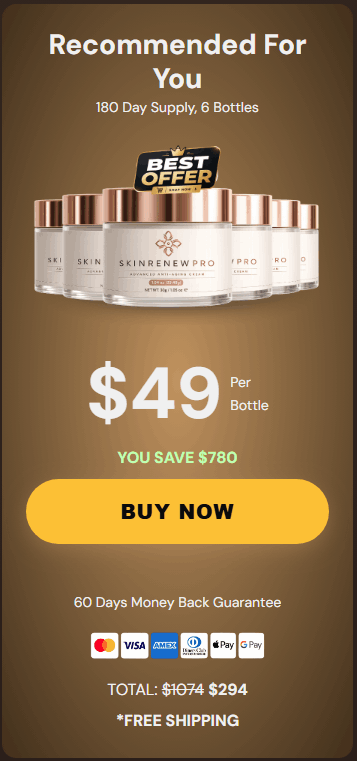 Buy SkinRenewPro 6 Bottle